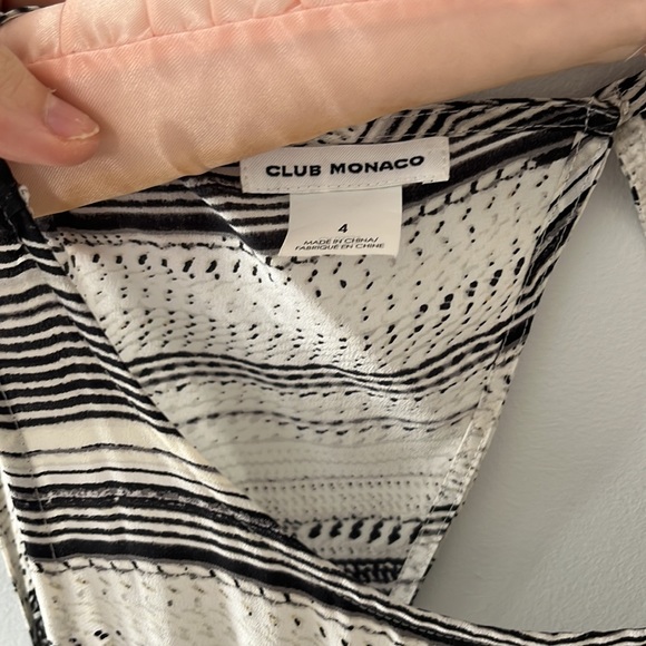 Club Monaco 100% silk full length backless dress sleeveless like new - Picture 2 of 5